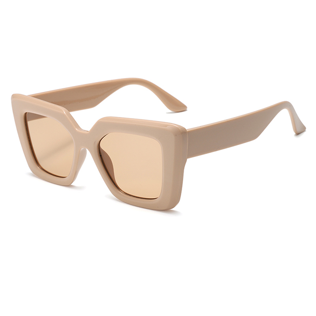 Nuevas gafas de sol polarizadas para mujeres de gran tamaño de ojo de gato #84046