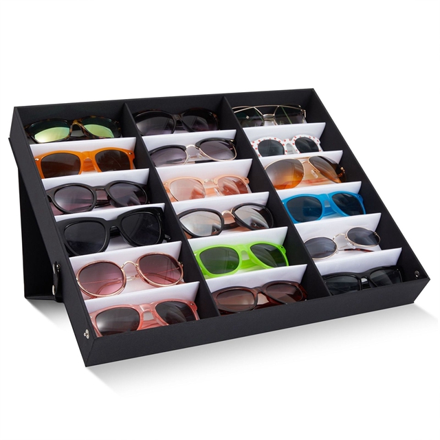 Caja de gafas de sol para anteojos y gafas de sol