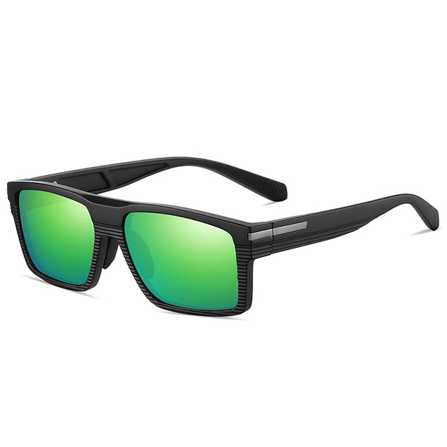 7523 OEM ODM Rectangle Marco de goma Puente bajo de gafas de sol con protección UV completa