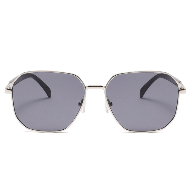 2280 Geométricos Full Metal Marco extendido PC PC que Dailylife Estilo de sol unisex Gafas de sol