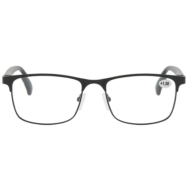 3121 Ultralight delgada metal completo almohadillas de nariz ajustables para hombres lectores de lectura