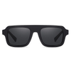 32101 Puente grueso horizontal Gafas de sol de acetato unisex de alta calidad
