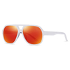 11111 Pintura de goma suave TR90 Aviator Style Men Gafas de sol