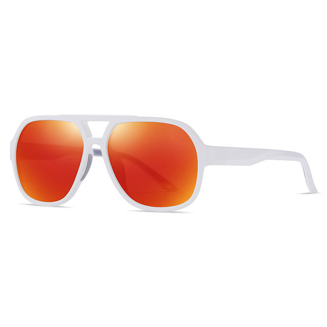11111 Pintura de goma suave TR90 Aviator Style Men Gafas de sol