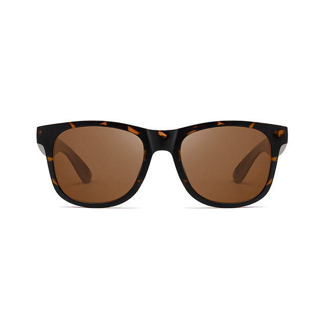 16101 Colores mate unisex Wayfarer Gafas de sol de plástico