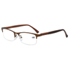 3122 Material combinado Semi Rimless Unisex Gafas de lectura