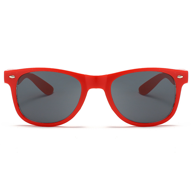 8816304 Gafas de sol promocionales de ventas de puentes arqueados en rojo brillante