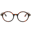 86541 RIMS RETRO REDOND SEPORT CON Gold Tone Metal T Studs PC Unisex Optical Frames