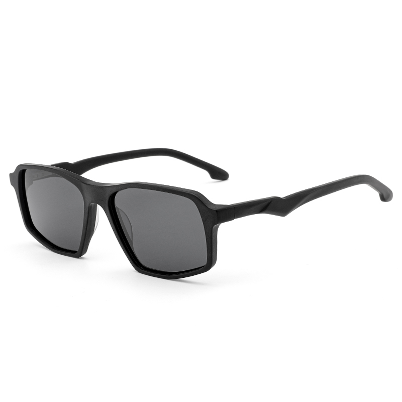 05 Bisagra de primavera Tac Polarizados Acetato Men Sports Sun Gafas de sol