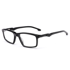 01 Bisagra de primavera desmontable Hombres de acetato Sports Optical Frames