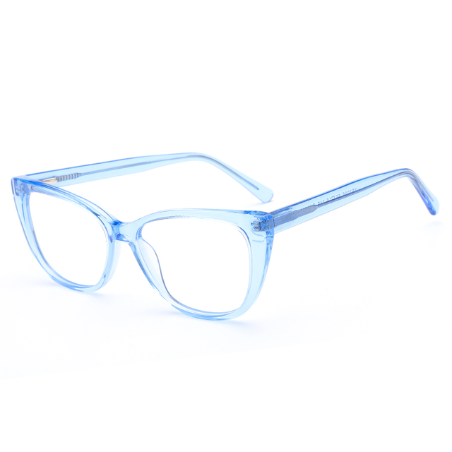 3036 en stock de bisagra de primavera acetato de mujeres ópticas de mujeres