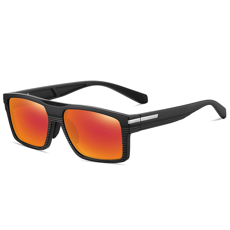 7523 OEM ODM Rectangle Marco de goma Puente bajo de gafas de sol con protección UV completa