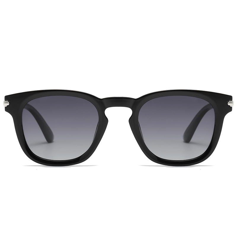 7529 marco redondo con puente de la nariz de la cerradura de la cerradura UVA UVA UVB Gafas de sol protectores