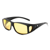3491 marco de diseño ovalado de gran tamaño UV400 TAC Lente polarizada Gafas de sol cubierto