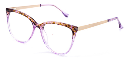 Inyección Acetato+Metal Women Marco óptico #8005