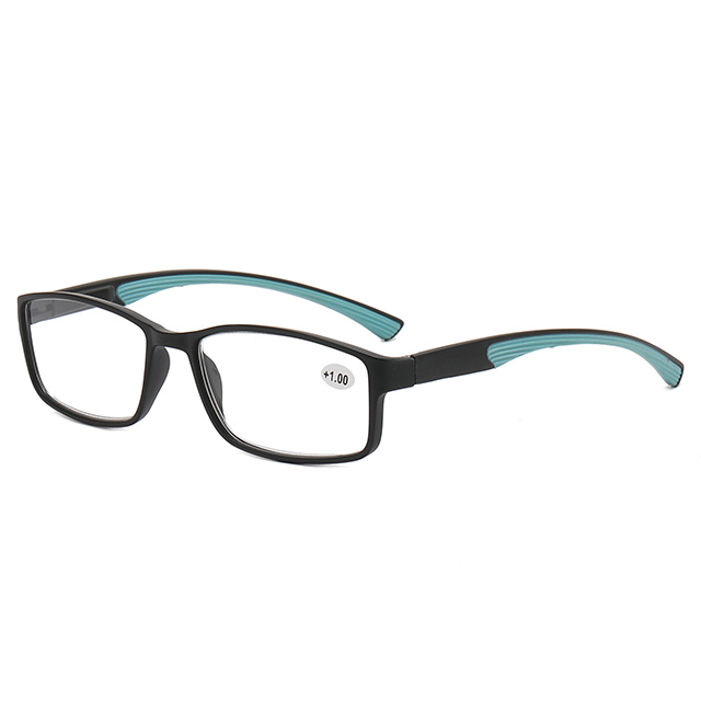 3019 Gasos de lectura unisex rectangulares de estilo deportivo