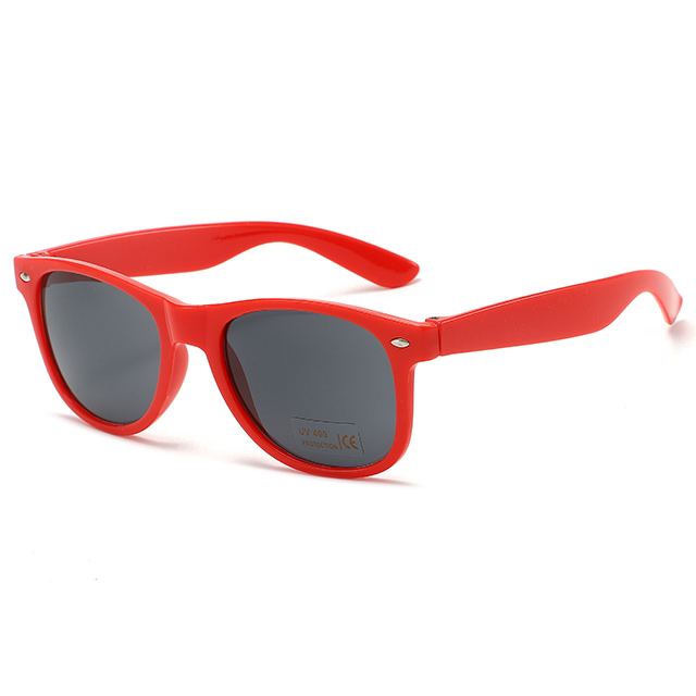 8816304 Gafas de sol promocionales de ventas de puentes arqueados en rojo brillante