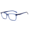 02 Bisagra de primavera desmontable Hombres de acetato Sports Optical Frames