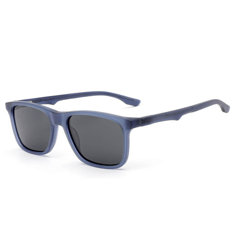 03 Bisagra de primavera Tac Polarizados Acetato Men Sports Sun Gafas de sol