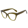 2139 Cateye Shape Spring Hinge Acetate Women Frames ópticos