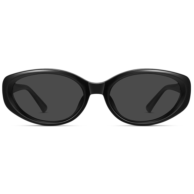 9139 Fit International Big Big Tamaño Oval Marco de acetato de acetato Elegantes Gafas de sol