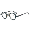 3085 Geomertic Retro Fronde Free cuenta con lentes de lectura de puente de la nariz de metal