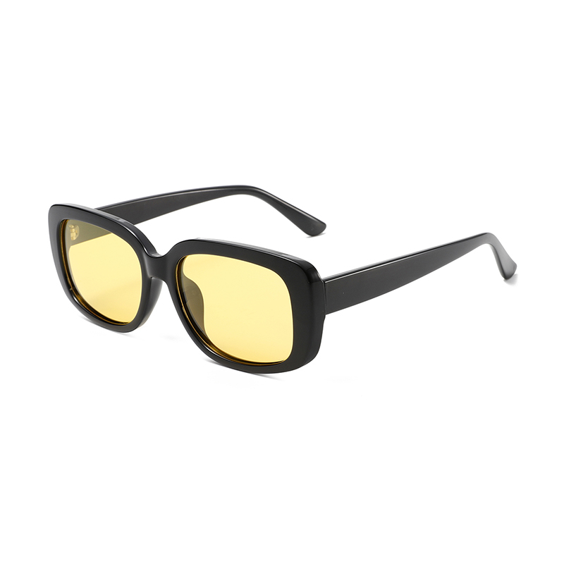 3489 marco rectangular ovalado de gran tamaño presenta gafas de sol de caldo de stock listos