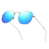 Lente polarizada de metal Gafas de sol unisex #81694