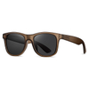 16101 Colores mate unisex Wayfarer Gafas de sol de plástico