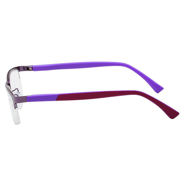3122 Material combinado Semi Rimless Unisex Gafas de lectura