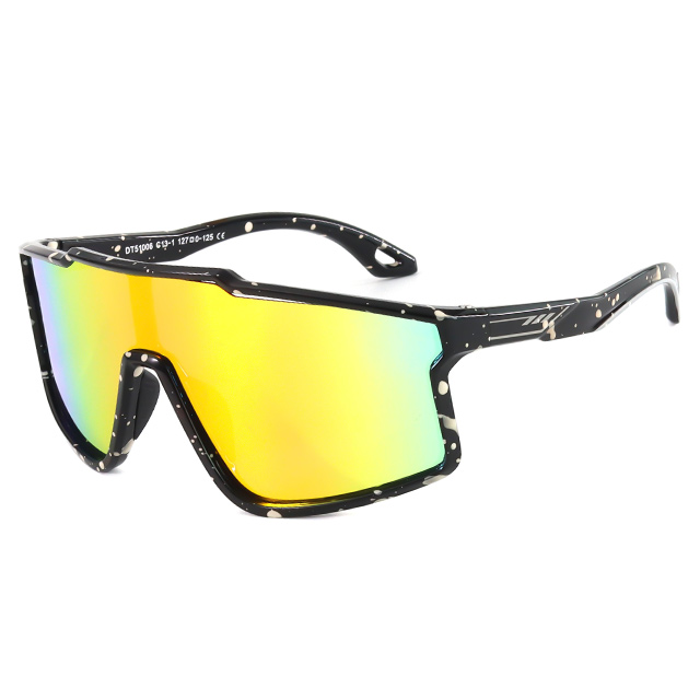 51006 Gafas deportivas para niños TPEE con lentes polarizadas TAC de gran tamaño