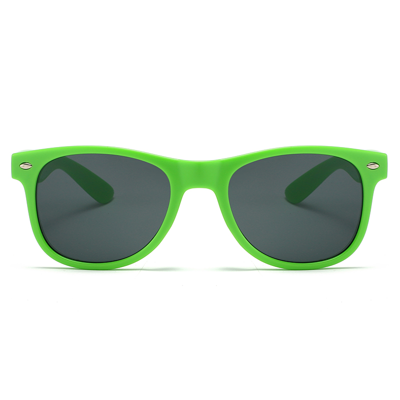 88163-10 MARCO DE COLLO VERDE GRANDO PLATOS DE METAL METAL UVB UVA PROTECCIÓN PROMOVER Gafas de sol de ventas