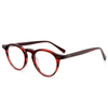 2141 RETRO SILEMA RED REDED COMPLES COMPLETOS CARRULOS REDONDOS UNISEX ACETATE GAJAS ÓPTICAS