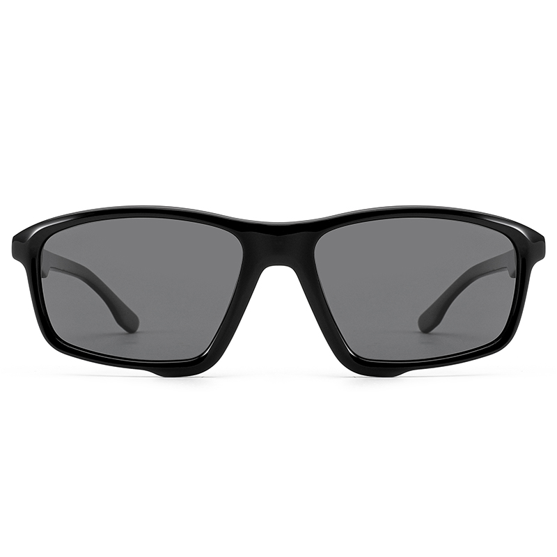 06 Bisagra de primavera Tac Polarizados Hombres de acetato Gafas de sol deportivas