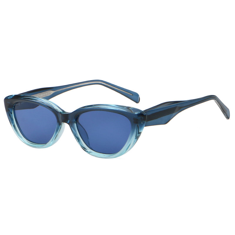 8833 Cat Forma de ojo de gato UV400 UV400 Protección de mujeres Gafas de sol al por mayor