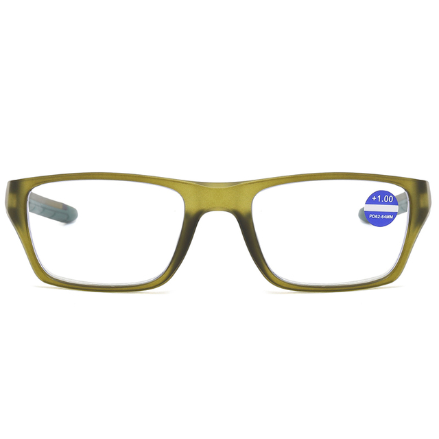 3093 marco rectángulo no skid templos de goma de goma de máscara de lectura protectores