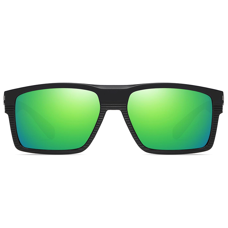 7523 OEM ODM Rectangle Marco de goma Puente bajo de gafas de sol con protección UV completa