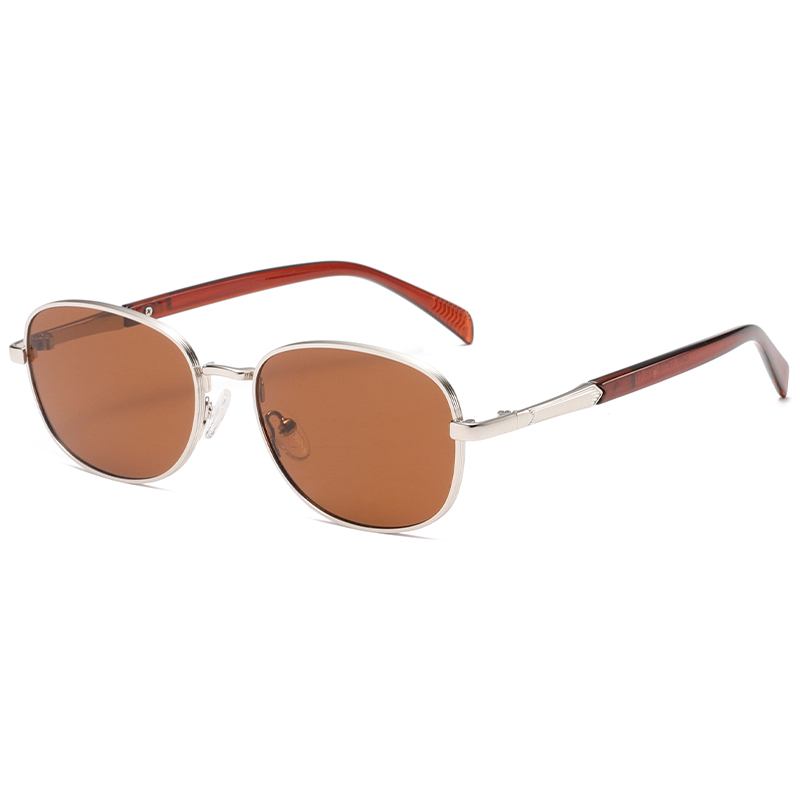 2288 MARCO DE METAL CLÁSICO REDED METAL POLLAS DE GOMA FLOSE GHAFAS DE SUN UNISEX