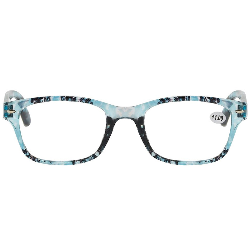 3141 marco rectangular Patrón de piel de serpiente único impreso unisex lector