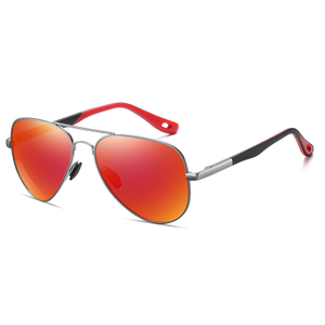 Metal+goma Gafas de sol de hombres polarizados #81701
