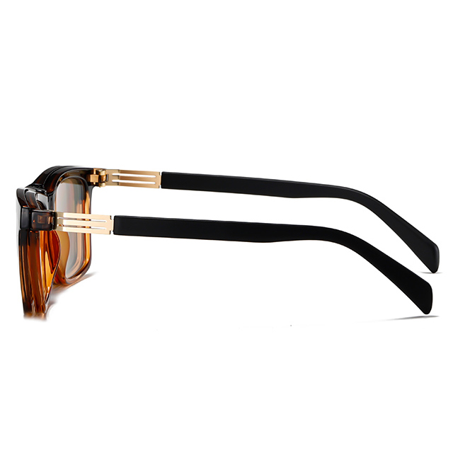 33102 Marco cuadrado UV400 Protección Unisex Clip en gafas de sol