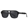 32102 Aviador doble puente unisex acetato gafas de sol