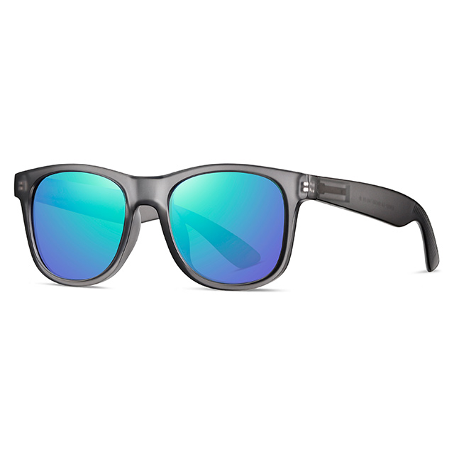 16101 Colores mate unisex Wayfarer Gafas de sol de plástico