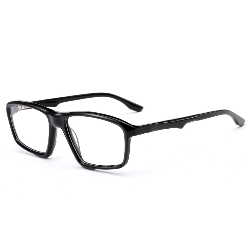 06 Pleapsible Spring Hinge Acetate Men Frames ópticos deportivos