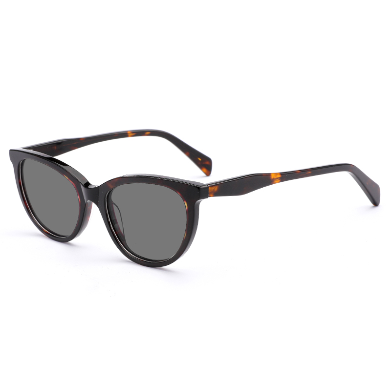 3023 en stock bisagra de primavera cateye acetato gafas de sol