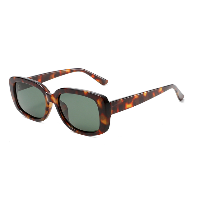 3489 marco rectangular ovalado de gran tamaño presenta gafas de sol de caldo de stock listos