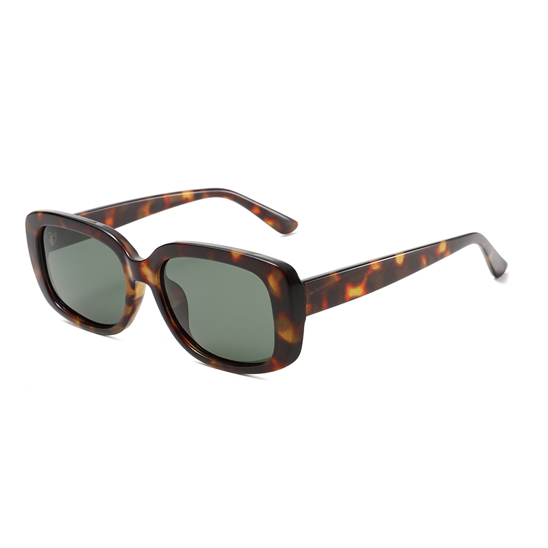 3489 marco rectangular ovalado de gran tamaño presenta gafas de sol de caldo de stock listos