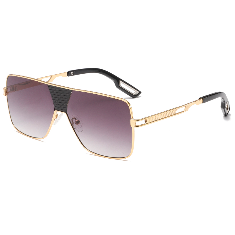 2226 Gafas de sol de metal de estilo de aviador de gran tamaño de fabricante