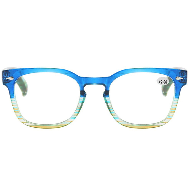 3130 Marco de forma redonda con lector de plástico para el puente de la nariz con el ojo de la cerradura