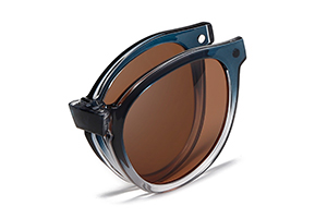 lente de doble pliegue